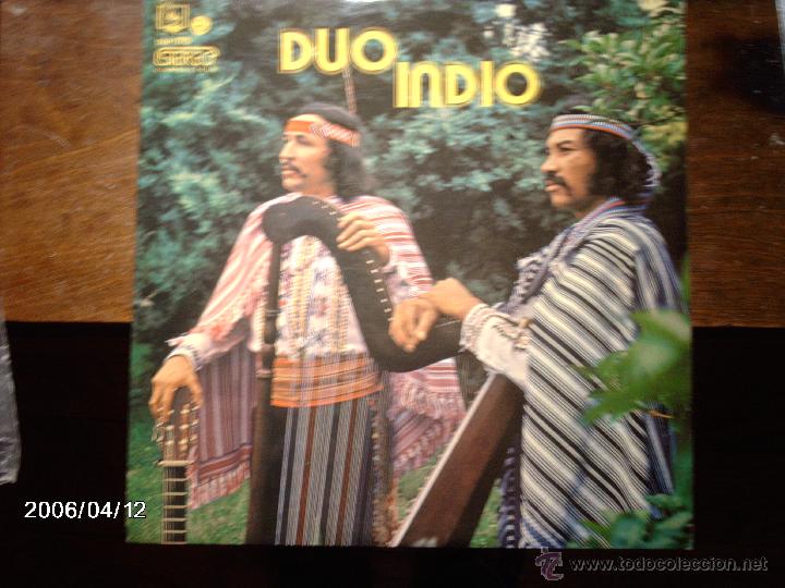 Disques de vinyle: eugenio rojas - alejandro hermosilla  -  duo indio