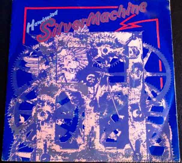 Discos de vinilo: HAWKWIND, SILVER MACHINE - SINGLE ORIGINAL UK CON CARA IN&Eacute;DITA - Foto 1