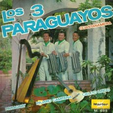 Discos de vinilo: LOS 3 PARAGUAYOS EP SELLO MARFER EDITADO EN ESPAÑA AÑO 1967 