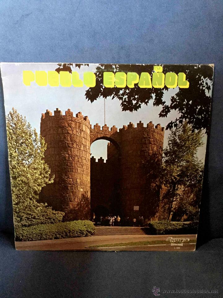 Discos de vinilo: DDAA - Pueblo Espa&ntilde;ol (Olympo, 1981) LP - Foto 1