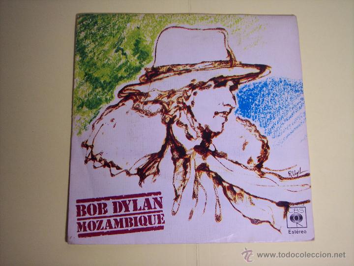 Discos de vinilo: SINGLE BOB DYLAN (MOZAMBIQUE / OH, HERMANA) CBS-1976 - Foto 1