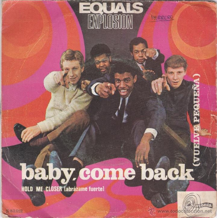 Equals группа. Baby come back the equals. Обложка для файлов мр3 the equals - Baby, come back. Player Baby come back.