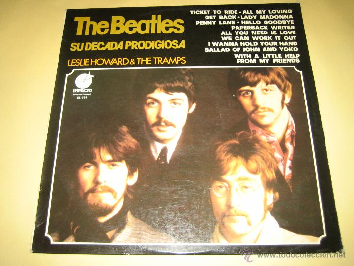 Discos de vinilo: LESLIE HOWARD & THE TRAMPS - BEATLES - ED. ESPA&Ntilde;A 1977