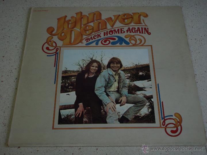 Discos de vinilo: JOHN DENVER ( BACK HOME AGAIN ) 1974 - GERMANY LP33 RCA - Foto 1