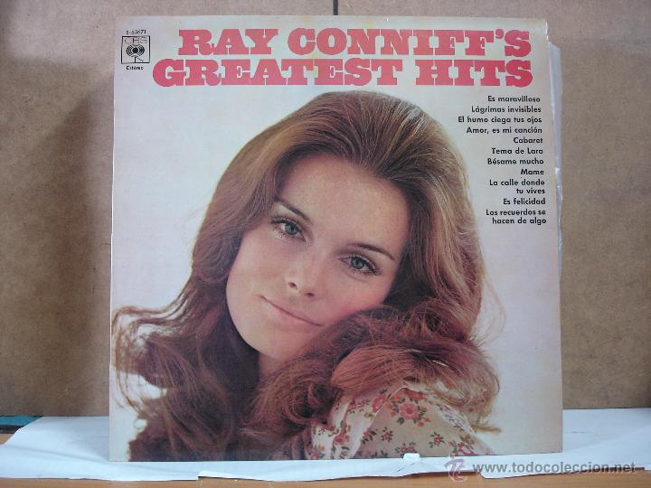 Discos de vinilo: Ray Conniff - Ray Conniffs Greatest Hits - CBS S-63671 - 1977 - Foto 1