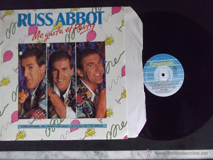 Dischi in vinile: RUSS ABBOT-DISCO LP-LP1-ME GUSTA EL PARTY-1987
