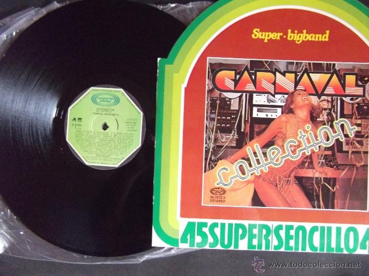 Discos de vinilo: SUPER-BIGBAND-MAXI SINGLE-MX1-CARNAVAL COLLECTION-1978 - Foto 2
