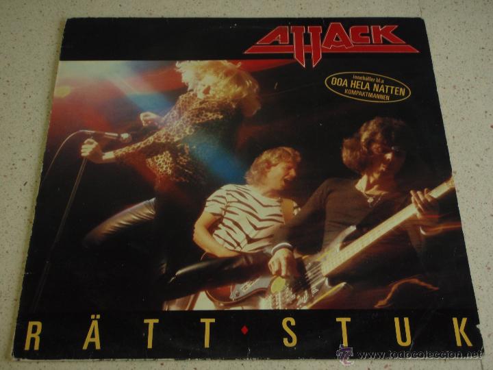 Discos de vinilo: Attack &lrm;&ndash; R&auml;tt Stuk Sweden,1981 EPIC - Foto 1