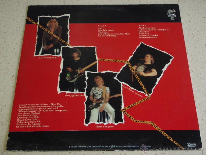 Discos de vinilo: Attack &lrm;&ndash; R&auml;tt Stuk Sweden,1981 EPIC - Foto 2