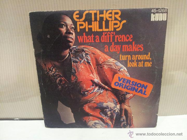 Discos de vinilo: singles esther phillips buen estado - Foto 1