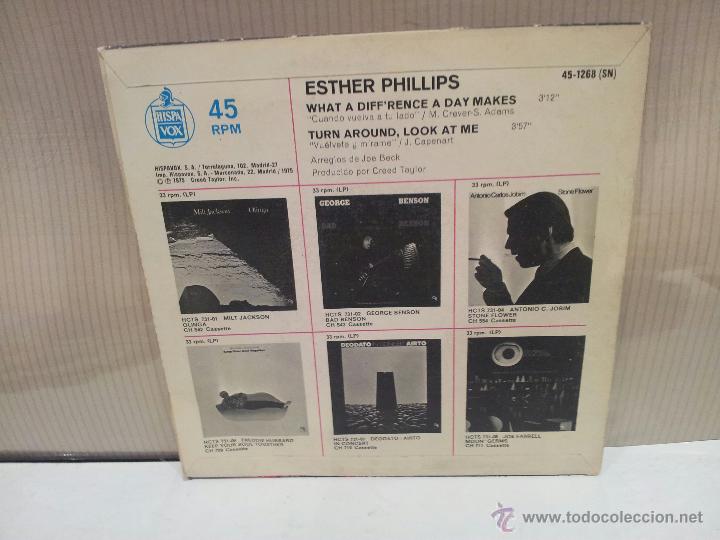 Discos de vinilo: singles esther phillips buen estado - Foto 2