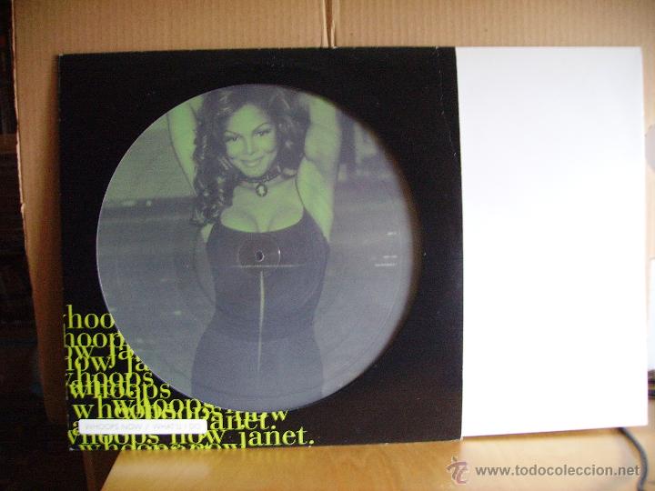 Discos de vinilo: JANET JACKSON ---- WHOOPS NOW - PICTURE + POSTER - Foto 1