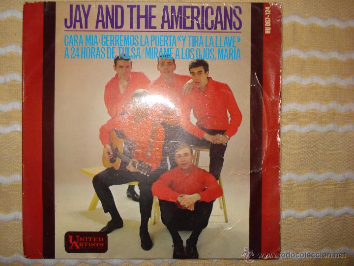 Discos de vinilo: JAY AND THE AMERICANS - CARA MIA +3 - Foto 1