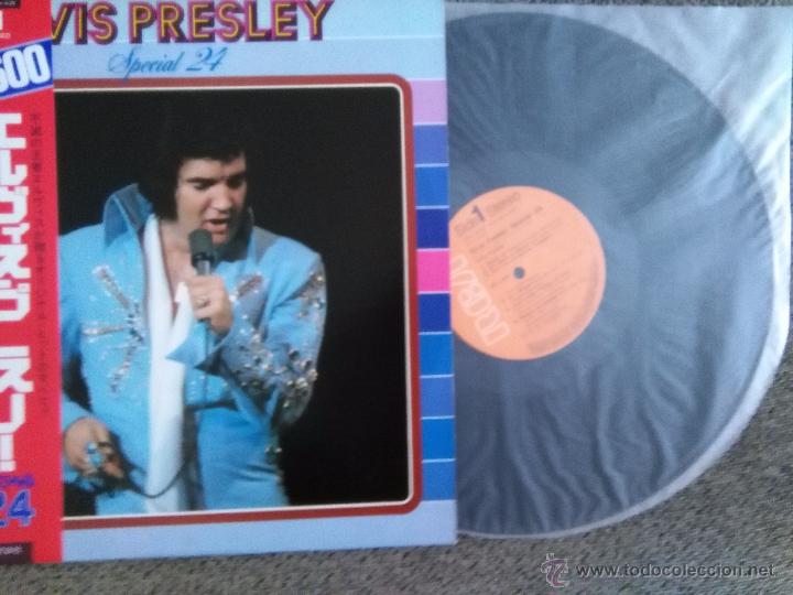 Vinyl records: ELVYS PRESLEY SPECIAL 24 DOUBLE LP  EDICION JAPONESA