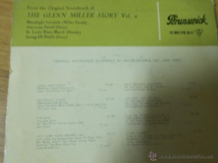 Discos de vinilo: THE GLENN MILLER STORY. - Foto 2