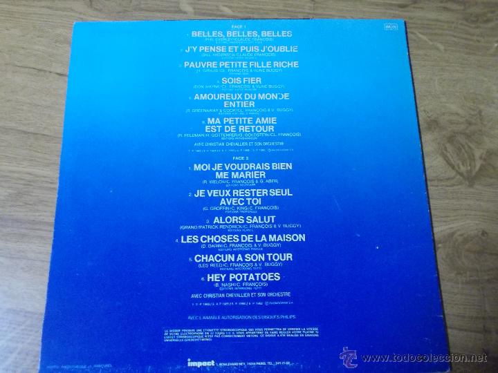 Discos de vinilo: CLAUDE FRANCOIS. DISQUE D&acute;OR - Foto 3