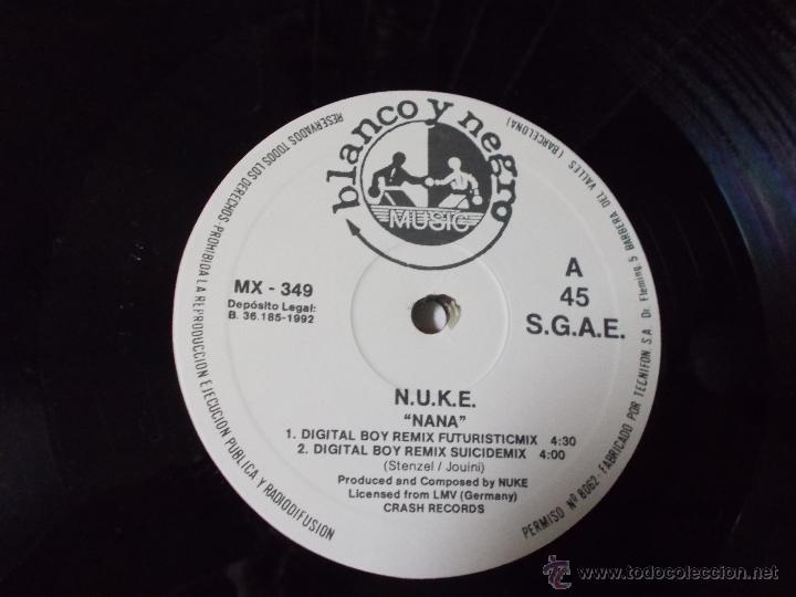Discos de vinilo: N.U.K.E. NANA - Foto 3