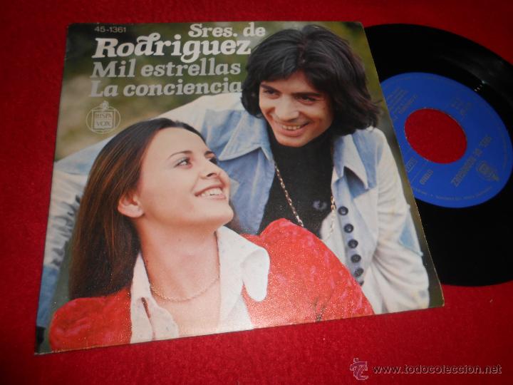 Vinyl records: SE&Ntilde;ORES SRES. DE RODRIGUEZ Mil estrellas/La conciencia 7 SINGLE 1976 Hispavox EXCELENTE ESTADO