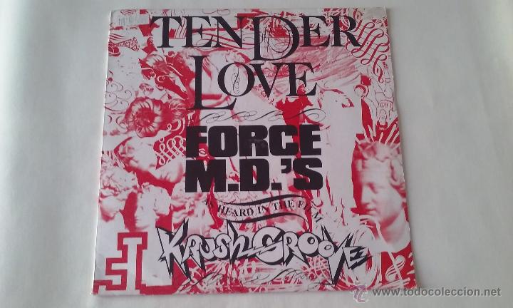 Discos de vinilo: Force M.D.s - Tender Love - 1986 - Foto 1