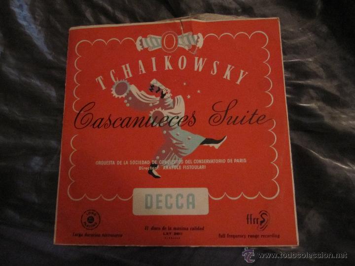 Discos de vinilo: TCHAIKOWSKY : Cascanueces Suite-decca - Foto 1