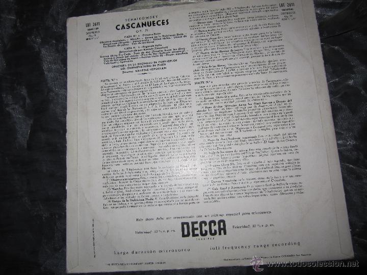 Discos de vinilo: TCHAIKOWSKY : Cascanueces Suite-decca - Foto 5