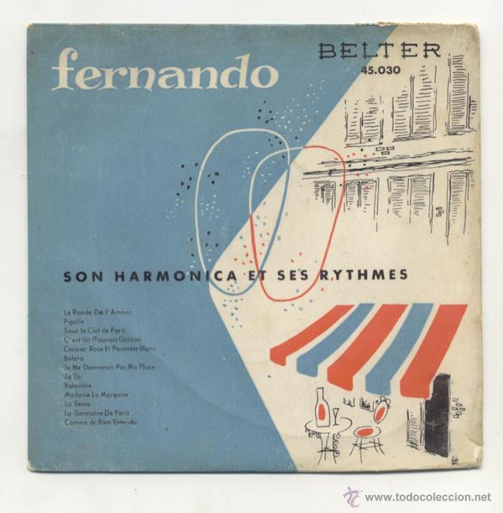 Discos de vinilo: Fernando Son Harmonica et ses Rythmes EX/EX - Foto 1