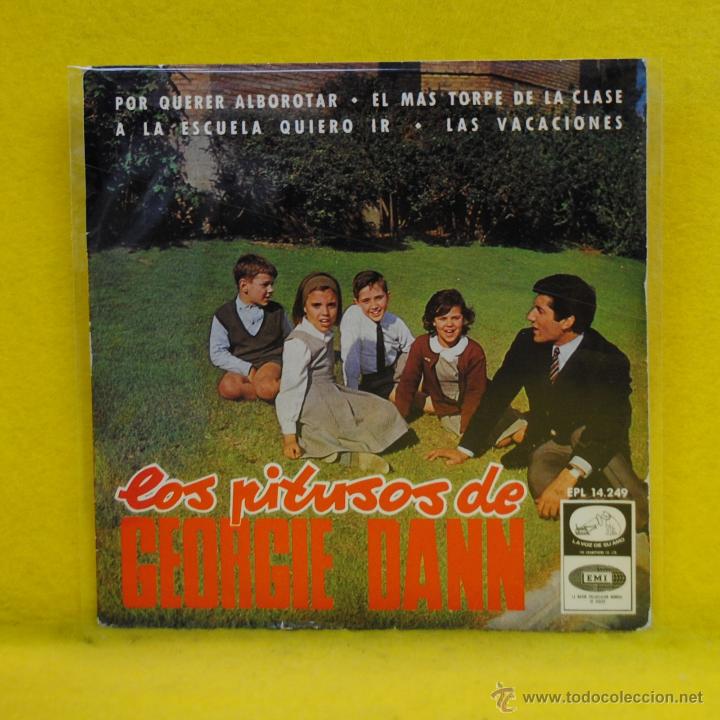 Discos de vinilo: GEORGE DANN - POR QUERERTE ALBOROTAR + 3 - SINGLE - Foto 1