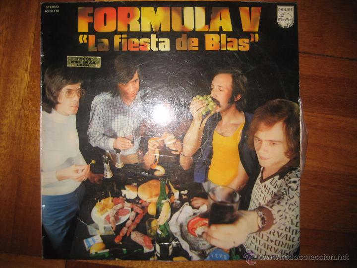 Discos de vinilo: DISCO DE VINILO LP FORMULA V - EN LA FIESTA DE BLAS - Foto 1