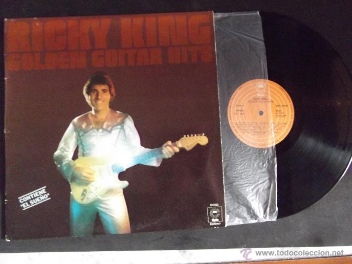 Dischi in vinile: RICKY KING-DISCO LP-LP2-GOLDEN GUITAR HITS-1977