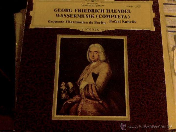 Discos de vinilo: Georg Friedrich Haendel -Wassermusik (completa) - Foto 1