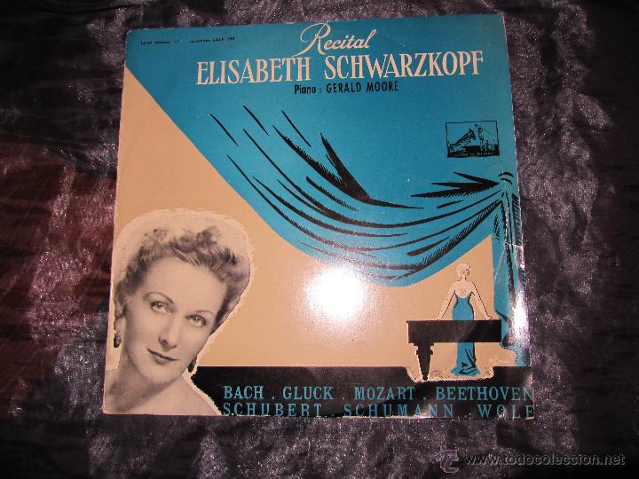 Discos de vinilo: r&eacute;cital elisabeth schwarzkopf & gerald moore - Foto 1