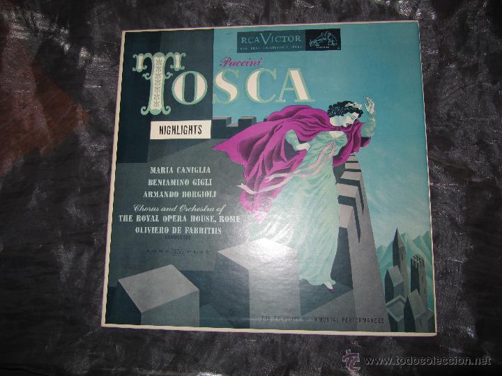 Discos de vinilo: Puccini: Tosca-rca victors - Foto 1