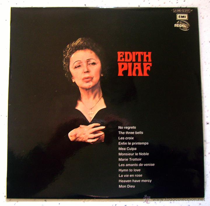 Discos de vinilo: LP. VINILO . EDITH PIAF . REGAL POP 1972 - Foto 1