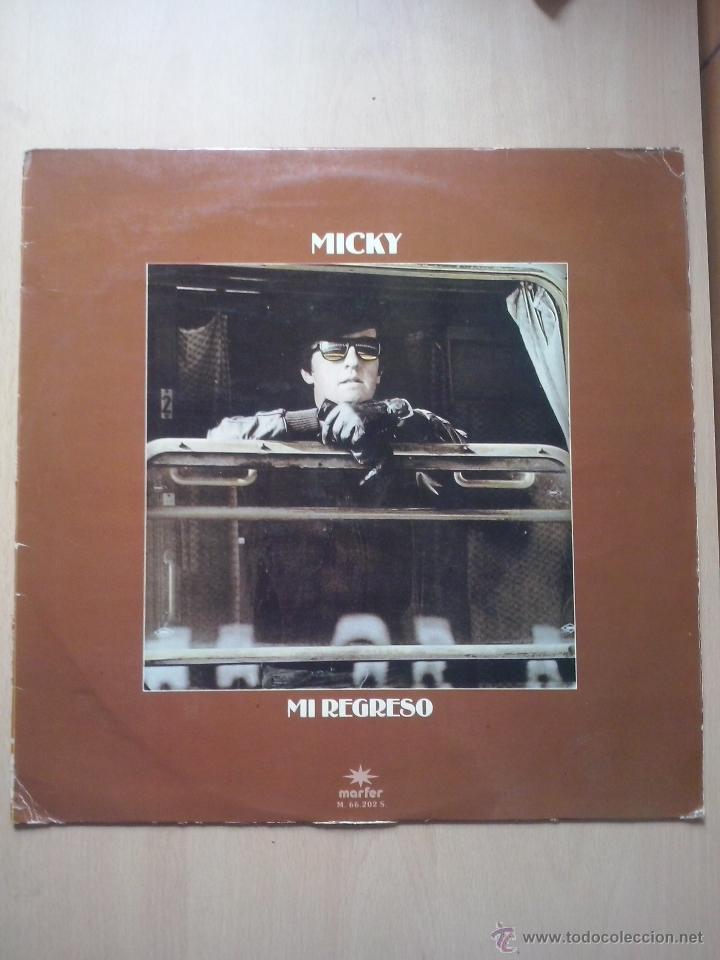 Discos de vinilo: micky- mi regreso- lp marfer 1980 - Foto 1