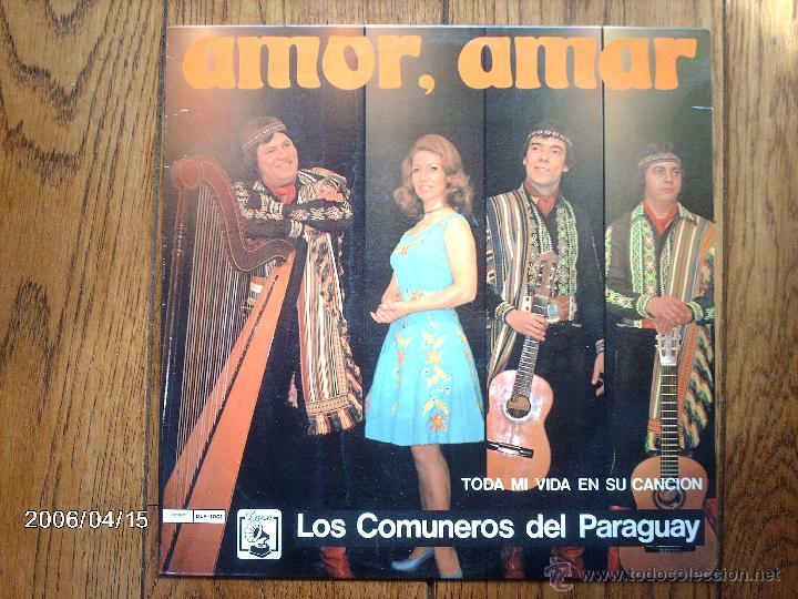 Discos de vinilo: los comuneros del paraguay  -  amor, amar - Foto 1
