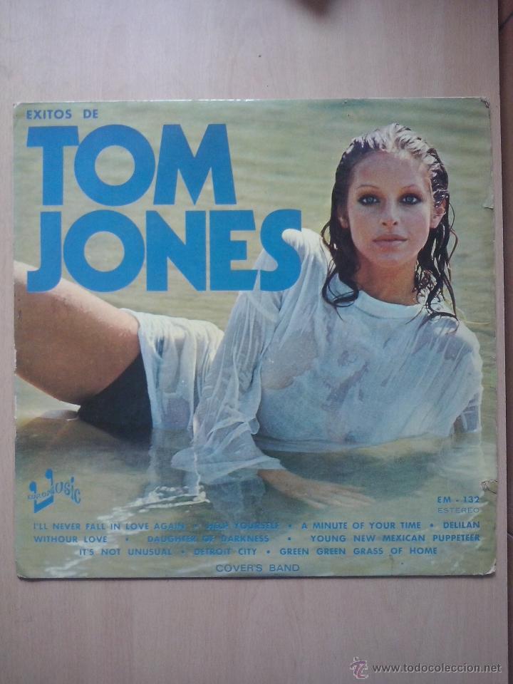 Discos de vinilo: cover's band- exitos de tom jones- lp euromusic 1976