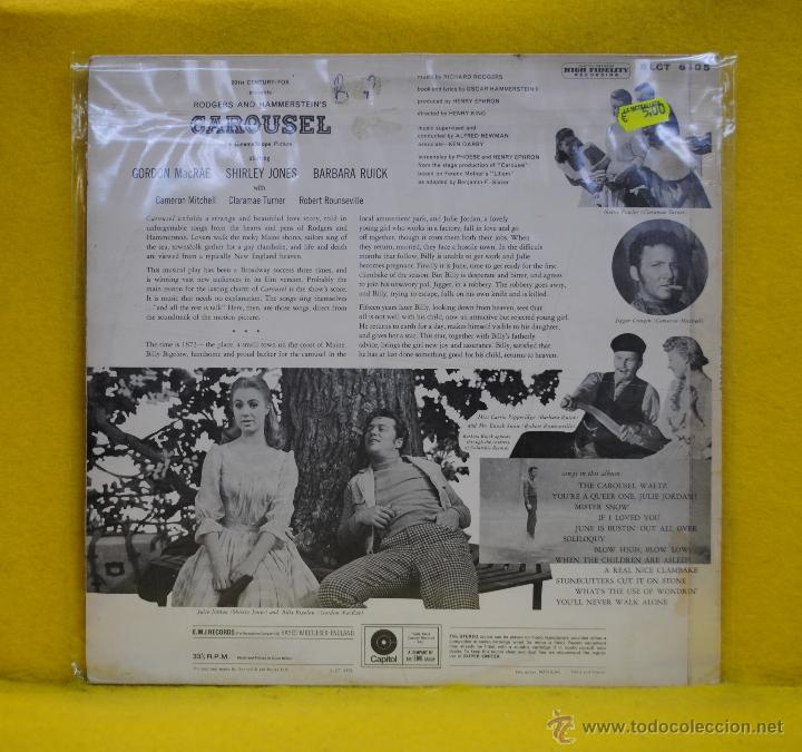 Discos de vinilo: RICHARD ROGERS - CAROUSEL - BSO - LP - Foto 2