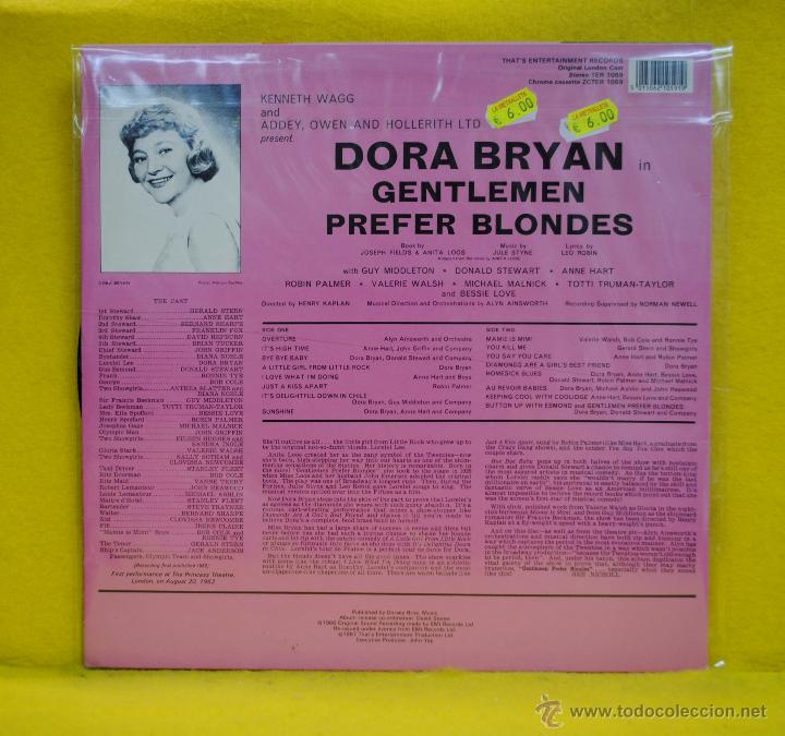 Discos de vinilo: JULE STYNE - GENTLEMEN PREFER BLONDES - BSO - LP - Foto 2