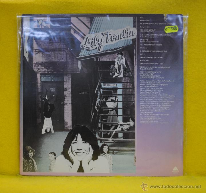 Discos de vinilo: LILY TOMLIN - ON STAGE - LP - Foto 2