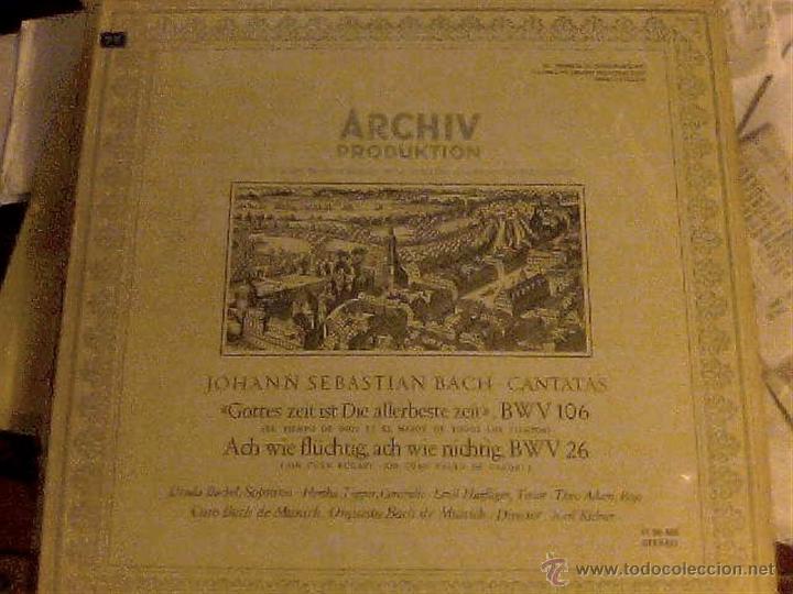 Discos de vinilo: Johann Sebastian Bach - Cantatas - Foto 1