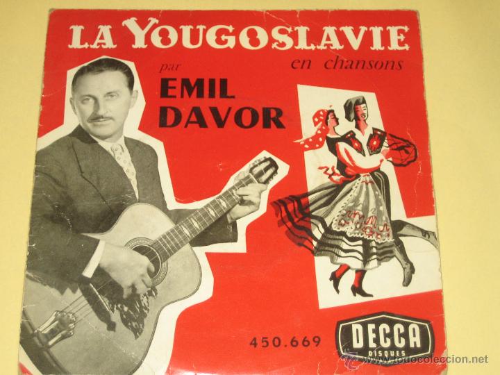 Discos de vinilo: EMIL DAVOR - ED. FRANCIA 1957 - Foto 1