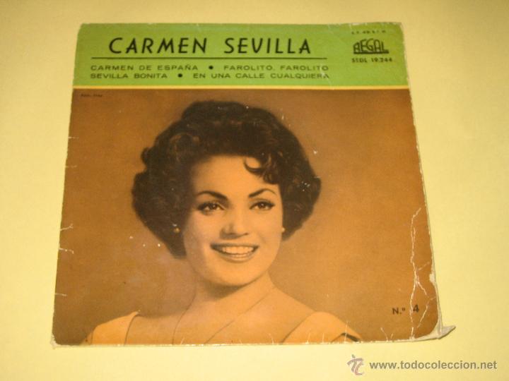 Discos de vinilo: CARMEN SEVILLA - 1959 - Foto 1