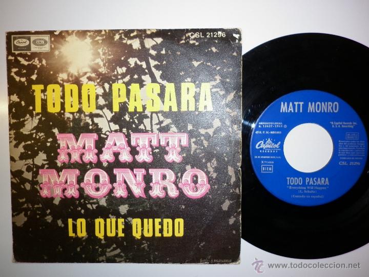 Discos de vinilo: MATT MONRO 1969 - Foto 1