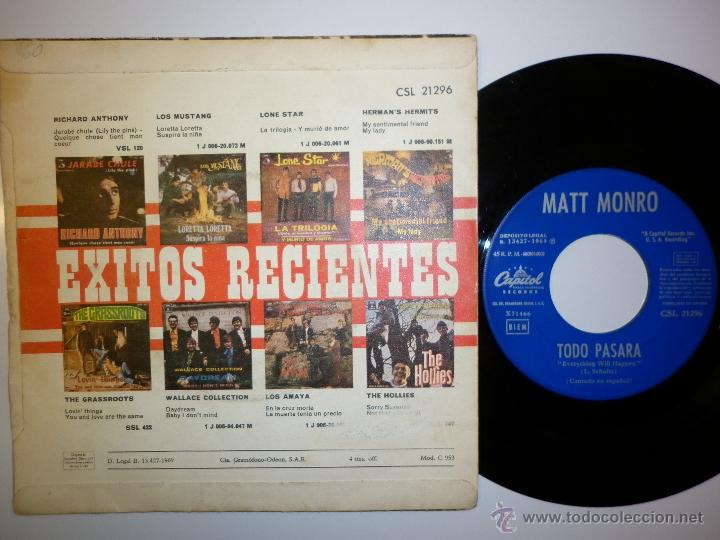 Discos de vinilo: MATT MONRO 1969 - Foto 2