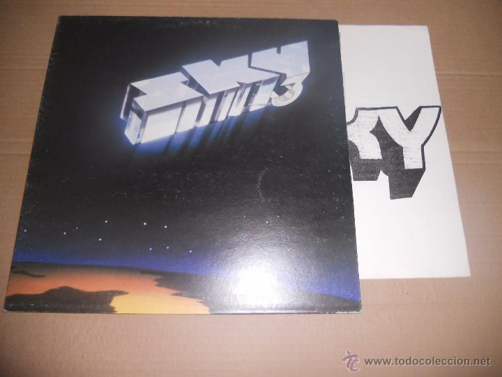 Discos de vinilo: SKY (LP) SKY 3 A&Ntilde;O 1981 - PORTADA ABIERTA + HOJAS PROMOCIONALES
