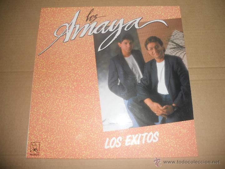 Discos de vinilo: LOS AMAYA (LP) LOS EXITOS A&Ntilde;O 1991 - Foto 1