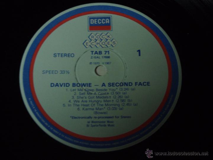 Discos de vinilo: David Bowie &ndash; A Second Face UK 1983 DECCA* - Foto 5