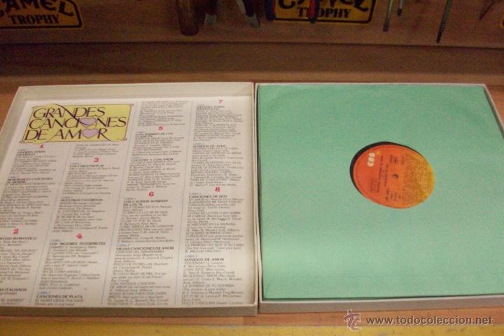 Discos de vinilo: GRANDES CANCIONES DE AMOR-8 LP- - Foto 2