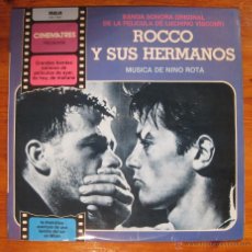 Discos de vinilo: NINO ROTA–ROCCO Y SUS HERMANOS BSO LP