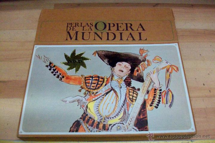 Discos de vinilo: PERLAS DE LA OPERA MUNDIAL- 10 LP-CON LIBRO - Foto 1